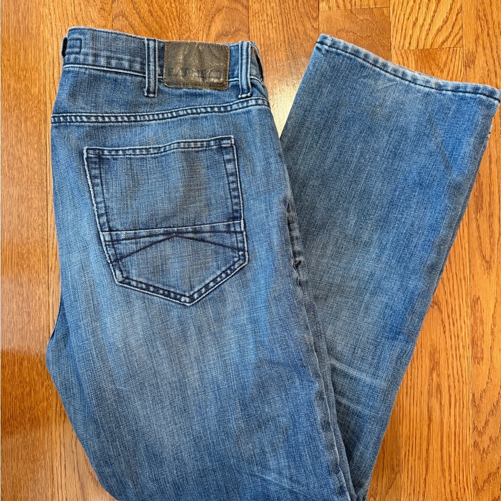 Express Kingston Classic Jeans Men's Blue Jeans 38x32